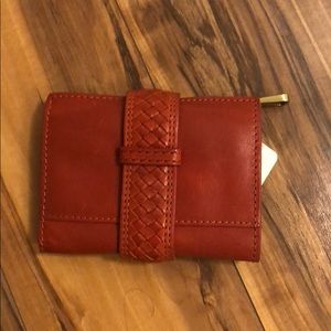 Fossil leather wallet. New with tags.